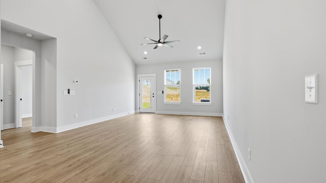 Exceptional family space featuring two-story ceilings, hardwood flooring, and tasteful finishes throughout Exceptional family space featuring two-story ceilings, hardwood flooring, and tasteful finishes throughout