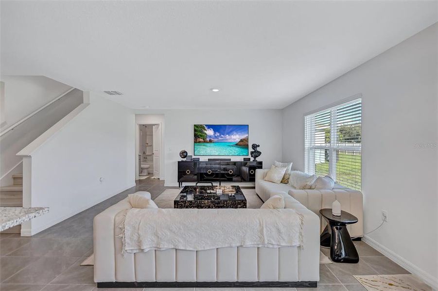 Furnished interior view inside a new home in , Tampa (Image 13).