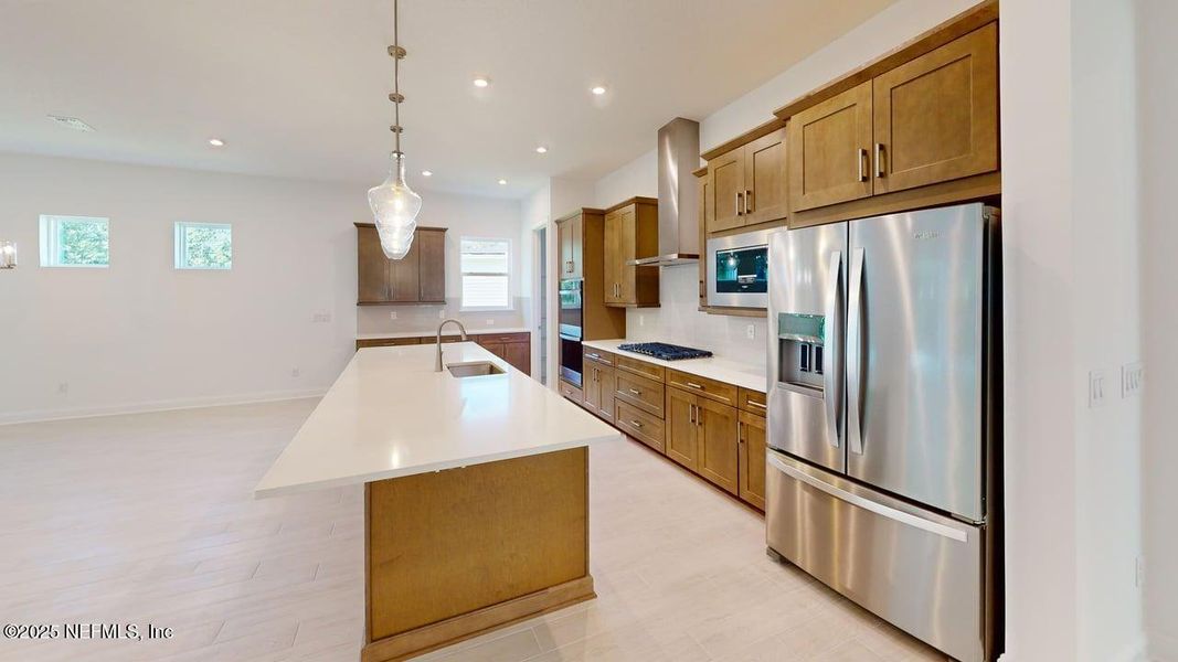 Furnished interior view inside a new home in RiverTown - Ravines, St. Johns (Image 8).