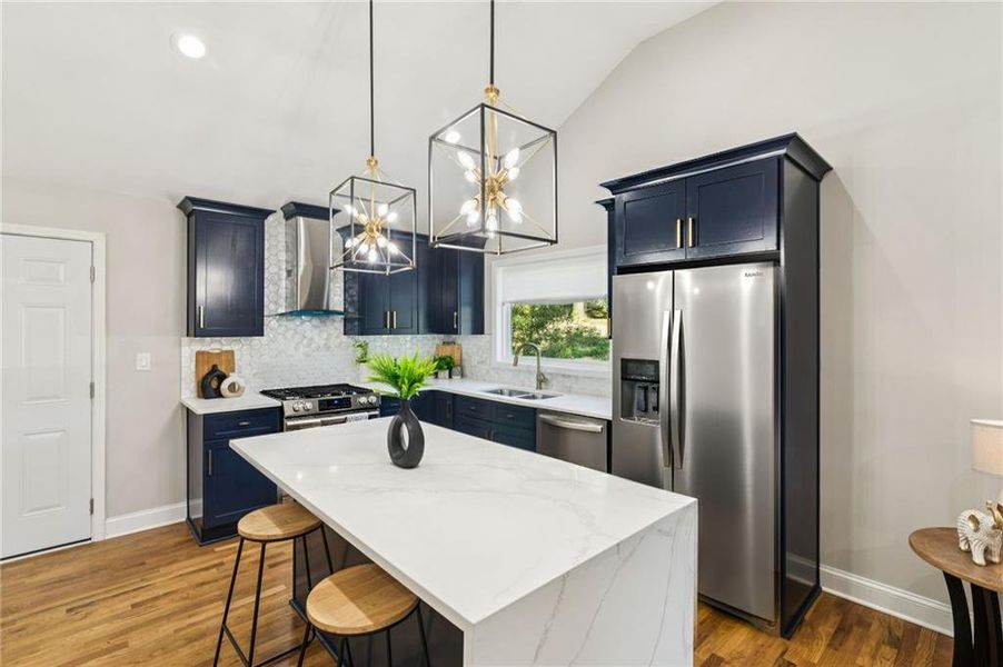 Furnished interior view inside a new home in , Decatur (Image 25).