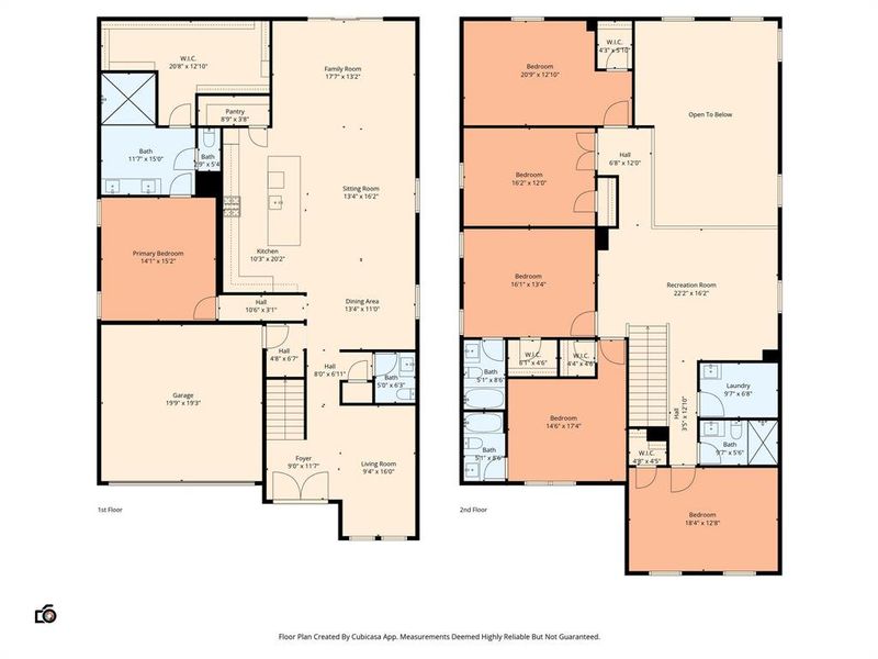 2D floor plan layout of this home in , Dallas, TX (Image 5).