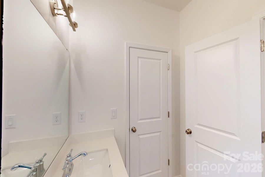 Secondary bathroom