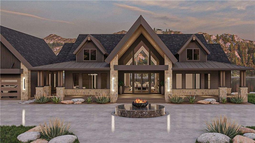 Front exterior of a new home in , Jasper, GA, highlighting curb appeal (Image 6).