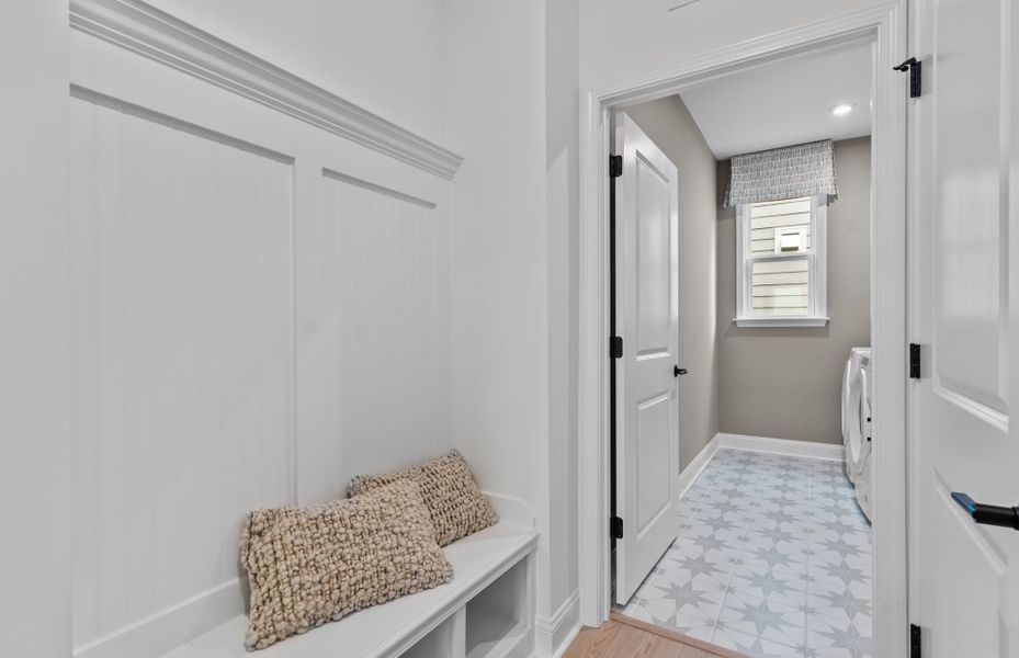 Furnished interior view inside a new home in Del Webb Wilmington at Mallory Creek, Leland (Image 19).