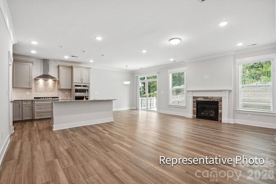 Spacious, unfurnished interior of a new home in Heritage - 55+ Community, Wesley Chapel (Image 13).