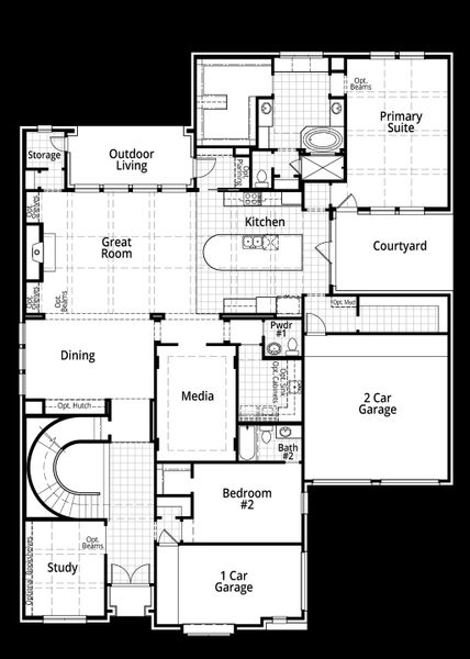 Downstairs Floor Plan