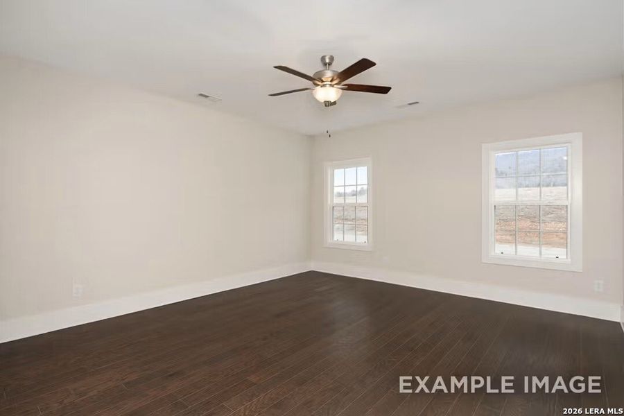 Spacious, unfurnished interior of a new home in The Reserve at Potranco Oaks, Castroville (Image 13).