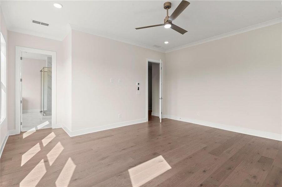 Spacious, unfurnished interior of a new home in The Gathering – Alpharetta, Alpharetta (Image 54).