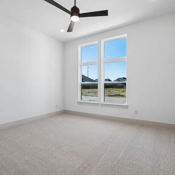 Spacious, unfurnished interior of a new home in The Parks at Wilson Creek, Celina (Image 63). Spacious, unfurnished interior of a new home in The Parks at Wilson Creek, Celina (Image 63).