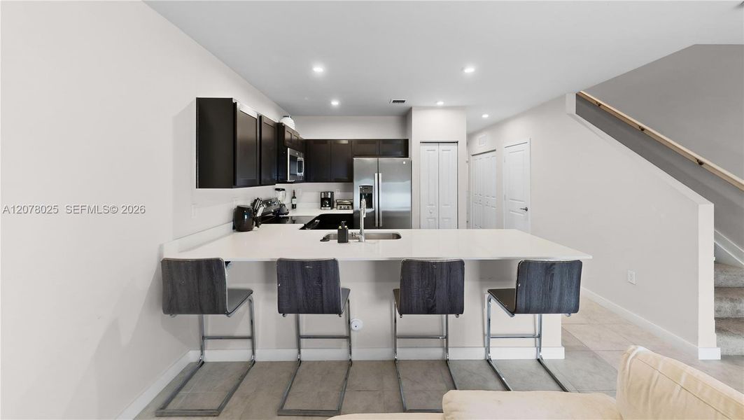 Furnished interior view inside a new home in , Florida City (Image 13). Furnished interior view inside a new home in , Florida City (Image 13).