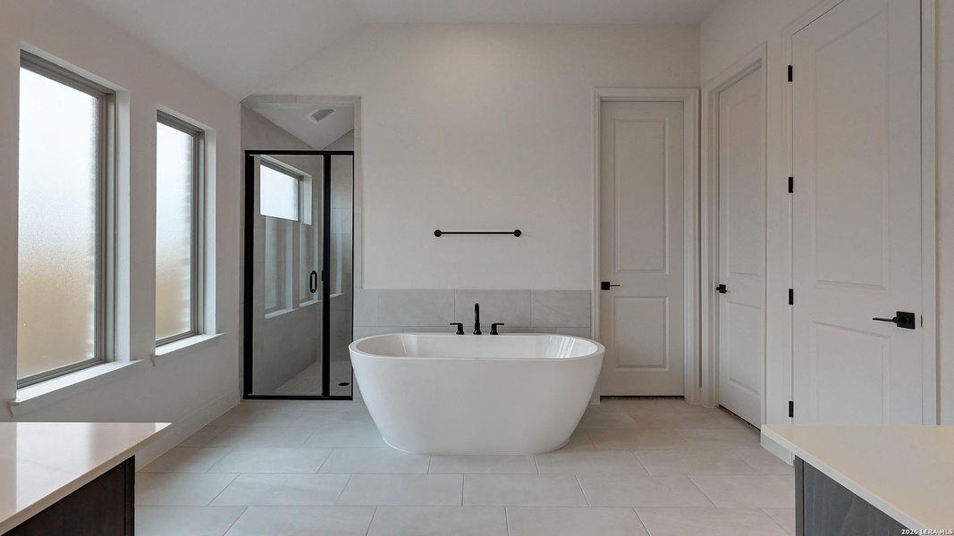 Furnished interior view inside a new home in Alsatian Oaks, Castroville (Image 9).