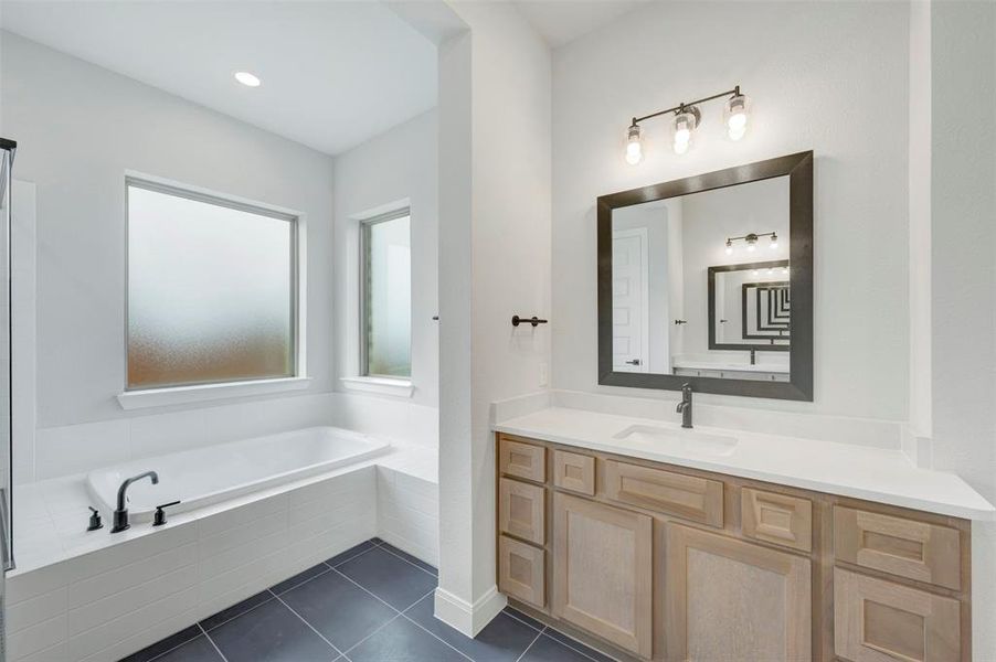 Furnished interior view inside a new home in Terraces – Estates, Rockwall (Image 15).