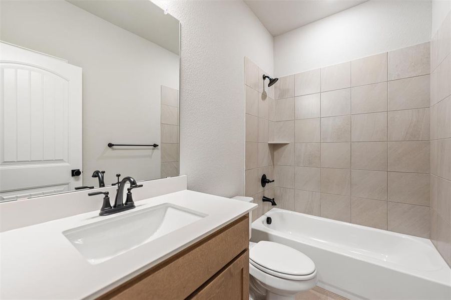 Furnished interior view inside a new home in Morningstar, Aledo (Image 7).