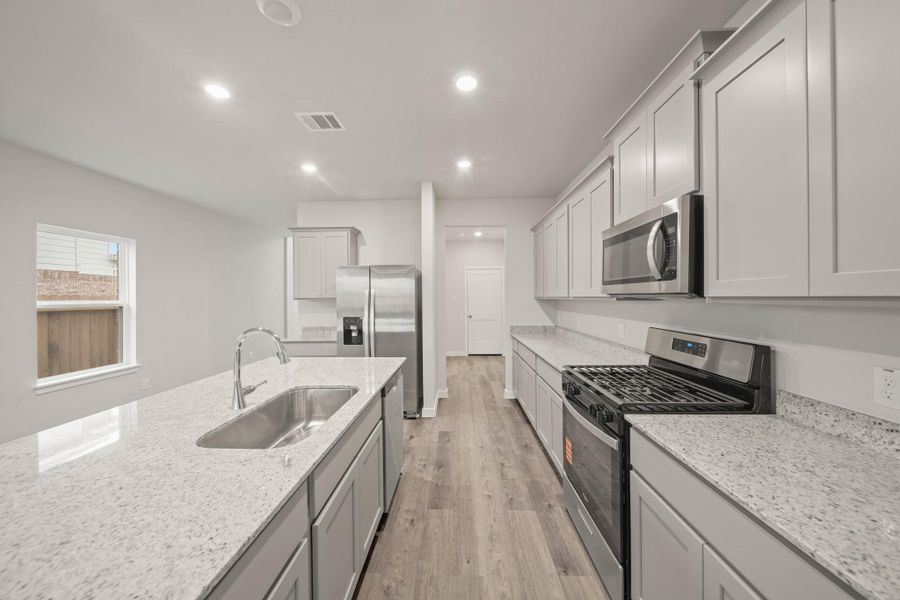 Furnished interior view inside a new home in Riverwood Ranch, Angleton (Image 6). Furnished interior view inside a new home in Riverwood Ranch, Angleton (Image 6).