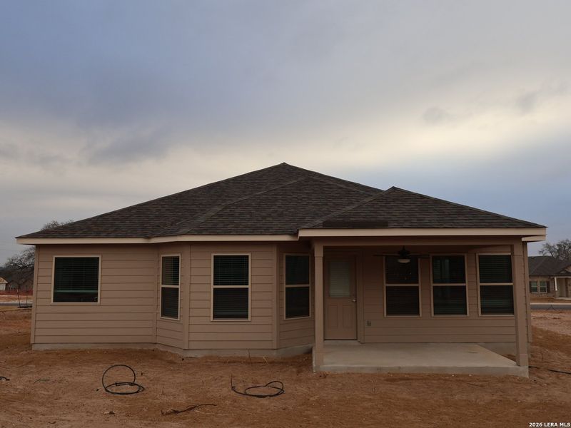 In-progress construction of a new home in Jordan's Ranch, San Antonio, TX (Image 26).