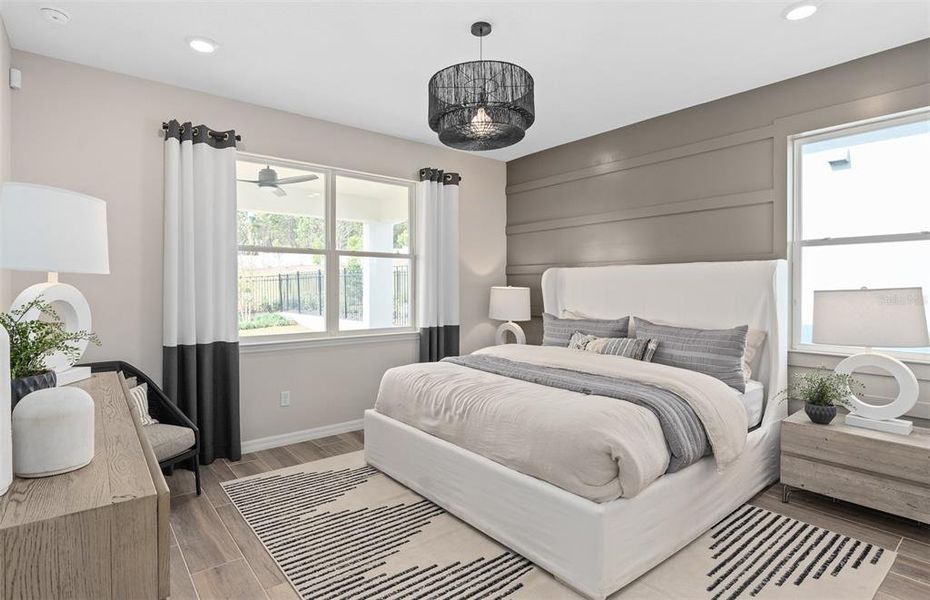 Furnished interior view inside a new home in Del Webb Sunbridge, St. Cloud (Image 5).