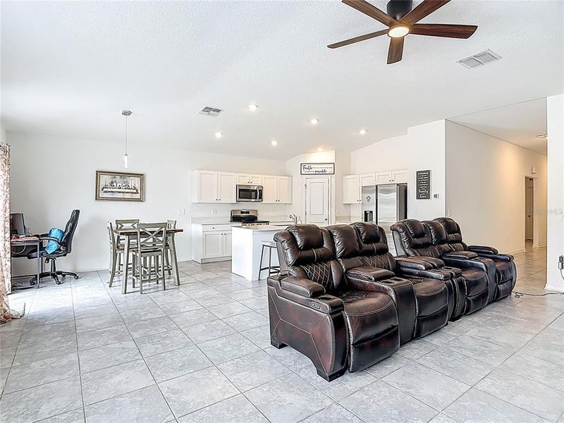 Furnished interior view inside a new home in , Haines City (Image 16).