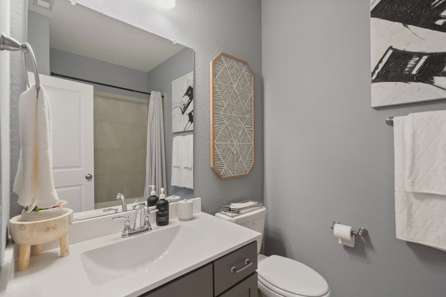 Furnished interior view inside a new home in Woodforest, Montgomery (Image 13).