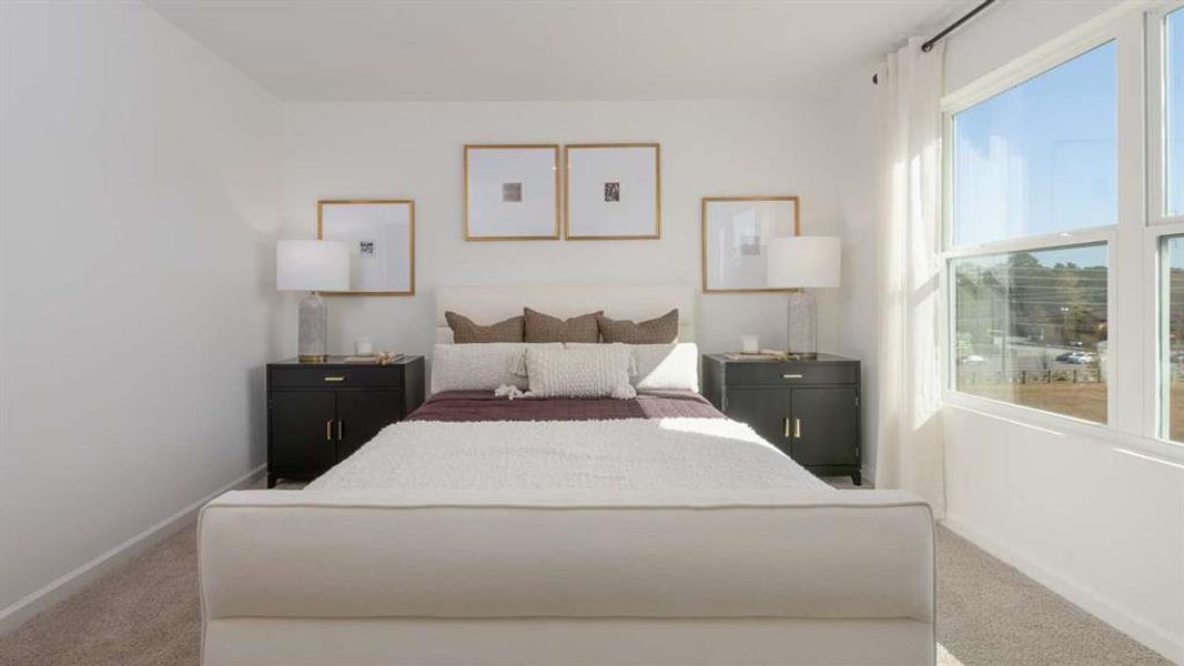 Furnished interior view inside a new home in Mableton Station, Mableton (Image 28). Furnished interior view inside a new home in Mableton Station, Mableton (Image 28).