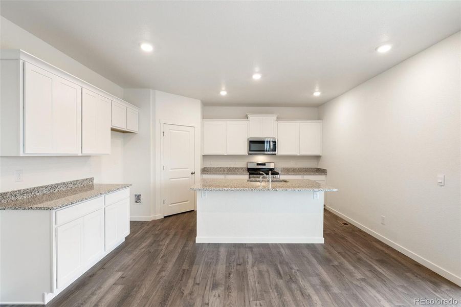 Furnished interior view inside a new home in Timberleaf, Thornton (Image 4).