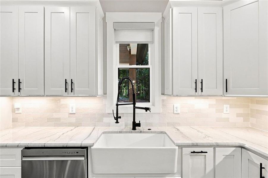 Furnished interior view inside a new home in , Canton (Image 52).