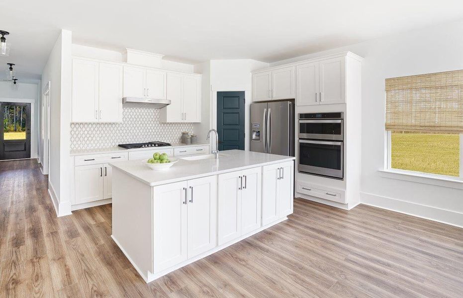 Furnished interior view inside a new home in Watson Hill, Summerville (Image 13). Furnished interior view inside a new home in Watson Hill, Summerville (Image 13).