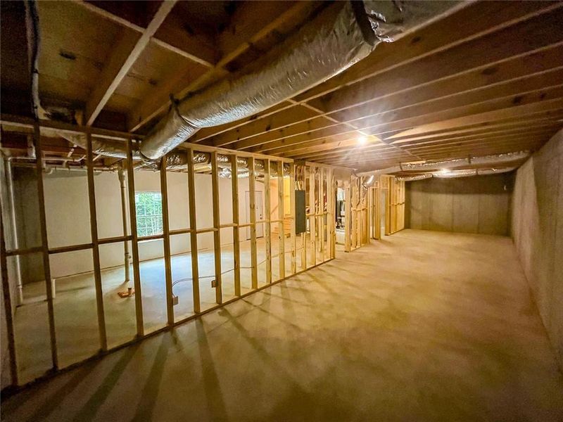 In-progress construction of a new home in , Dahlonega, GA (Image 37).