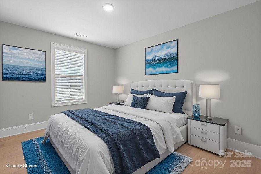 Furnished interior view inside a new home in , Charlotte (Image 32).