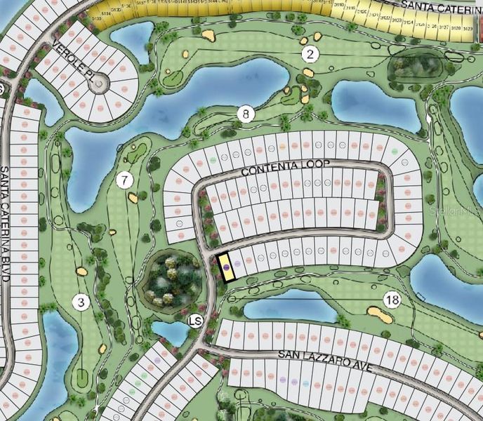 Esplanade at Azario Lakewood Ranch ~ Site Map