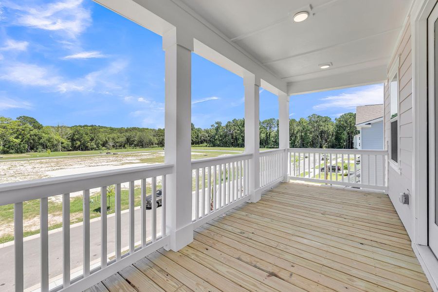 Exterior details and patio area of a home in Miller's Crossing, Johns Island (Image 23). Exterior details and patio area of a home in Miller's Crossing, Johns Island (Image 23).