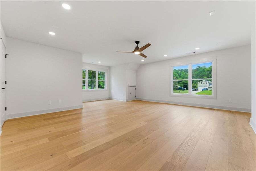 Spacious, unfurnished interior of a new home in , Canton (Image 33).