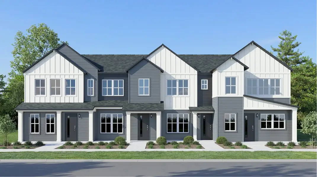 Parkside Tanterra 4 Plex Contemporary Farmhouse C F4