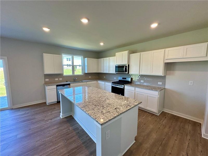 Furnished interior view inside a new home in Reserve at Gum Springs, Jefferson (Image 4).