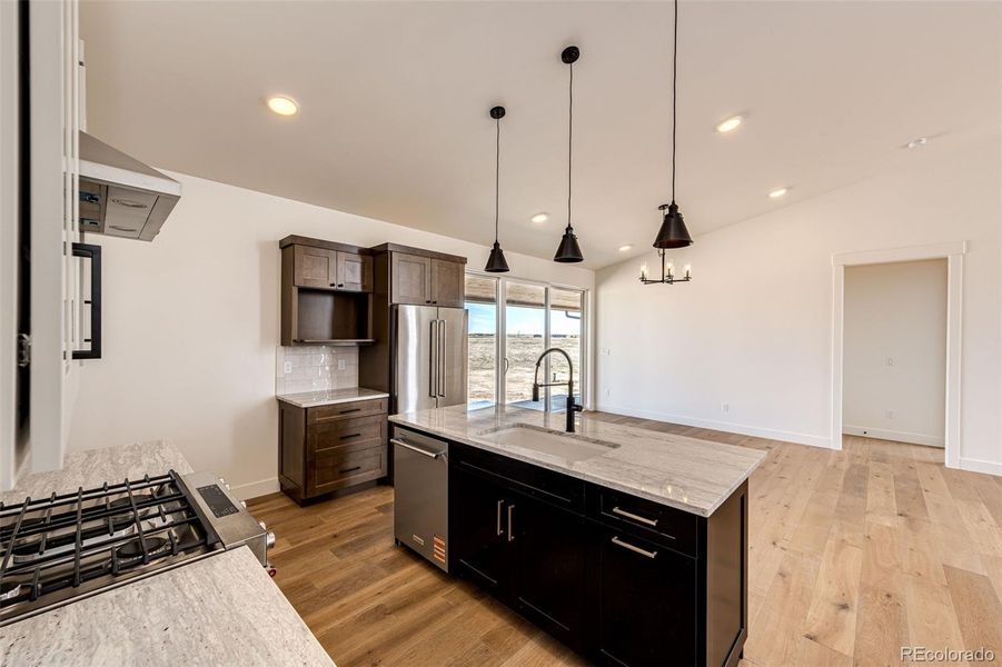 Furnished interior view inside a new home in , Byers (Image 8). Furnished interior view inside a new home in , Byers (Image 8).