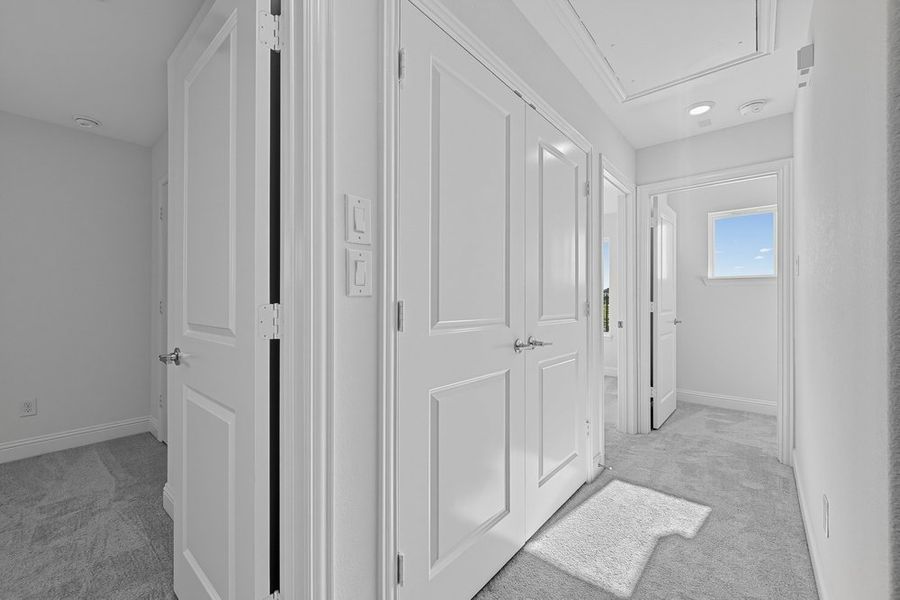 Spacious, unfurnished interior of a new home in North Sky Celina, Celina (Image 30). Spacious, unfurnished interior of a new home in North Sky Celina, Celina (Image 30).