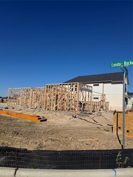 In-progress construction of a new home in Bridgeland 45', 50', 70', Cypress, TX (Image 3). In-progress construction of a new home in Bridgeland 45', 50', 70', Cypress, TX (Image 3).