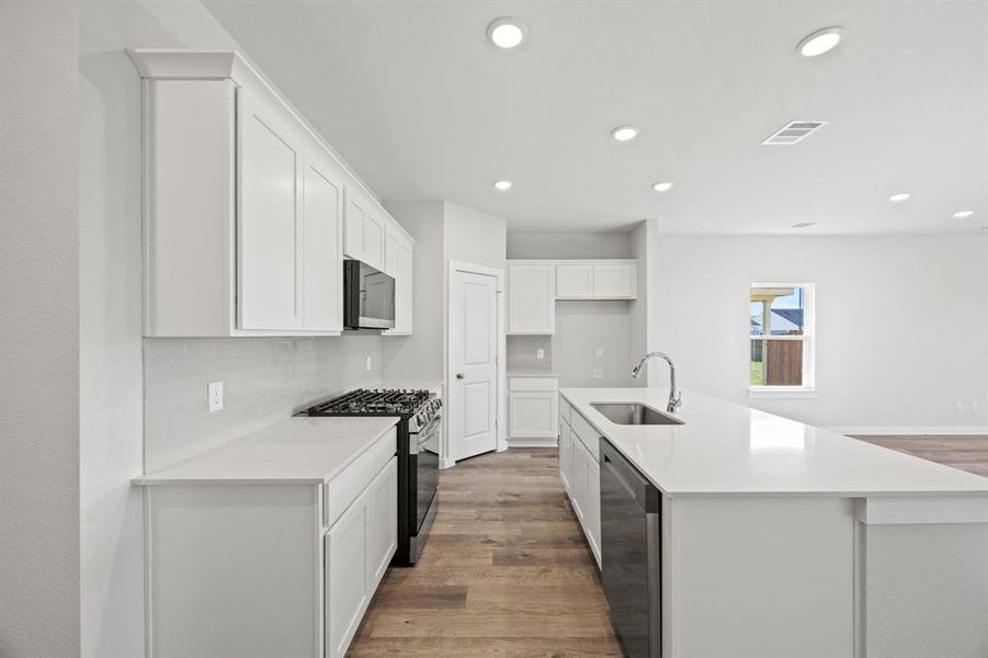 Furnished interior view inside a new home in Hickory Hill, Sherman (Image 6). Furnished interior view inside a new home in Hickory Hill, Sherman (Image 6).