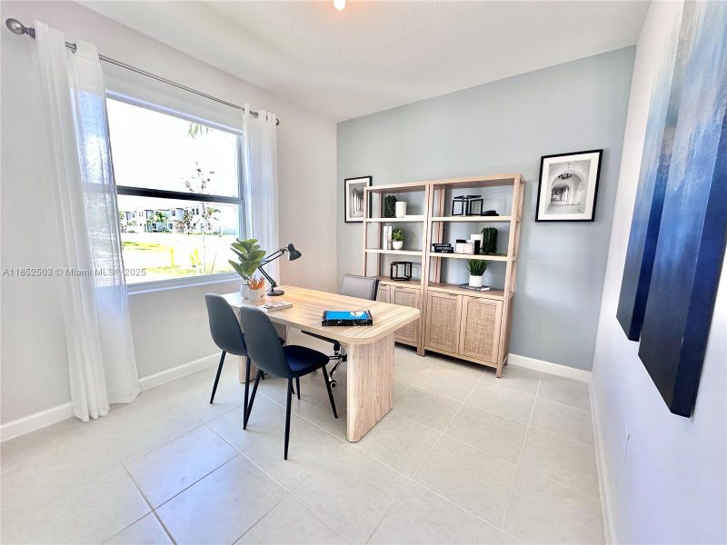 Furnished interior view inside a new home in , Florida City (Image 7).