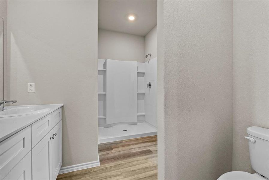 Furnished interior view inside a new home in Terra Trace, Fort Worth (Image 8).
