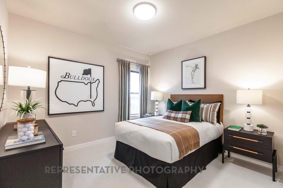 Furnished interior view inside a new home in Briarley, Montgomery (Image 20).