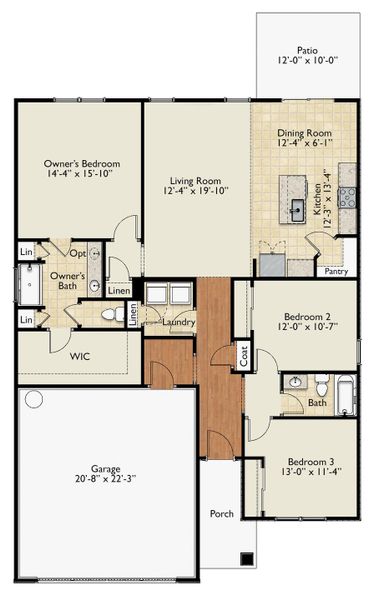 The Hunter Floor Plan