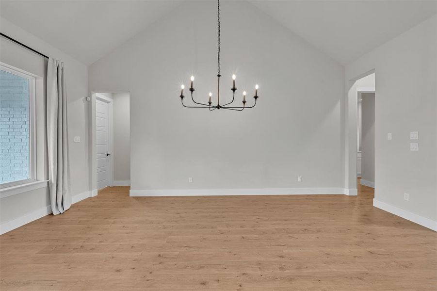 Spacious, unfurnished interior of a new home in LeTara, Haslet (Image 22). Spacious, unfurnished interior of a new home in LeTara, Haslet (Image 22).