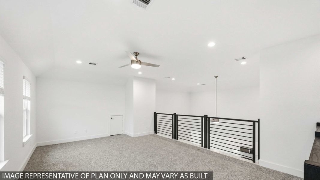 Spacious, unfurnished interior of a new home in Hills of Westlake, Conroe (Image 17). Spacious, unfurnished interior of a new home in Hills of Westlake, Conroe (Image 17).