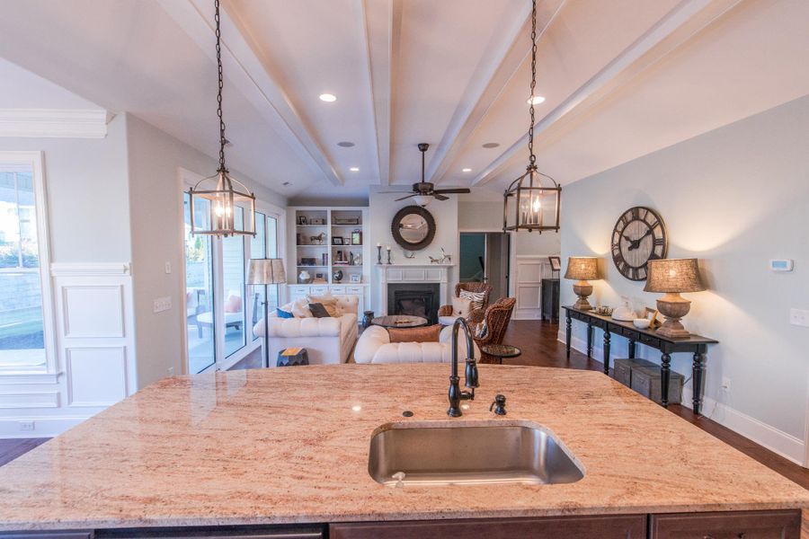 Representative furnished interior of a home built from the Claremont by Bill Clark Homes in The Sanctuary at Sunset Beach, Sunset Beach (Image 46). Representative furnished interior of a home built from the Claremont by Bill Clark Homes in The Sanctuary at Sunset Beach, Sunset Beach (Image 46).