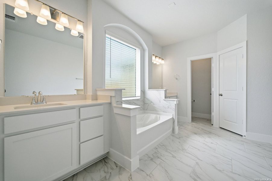 Furnished interior view inside a new home in Hickory Ridge, Elmendorf (Image 9).