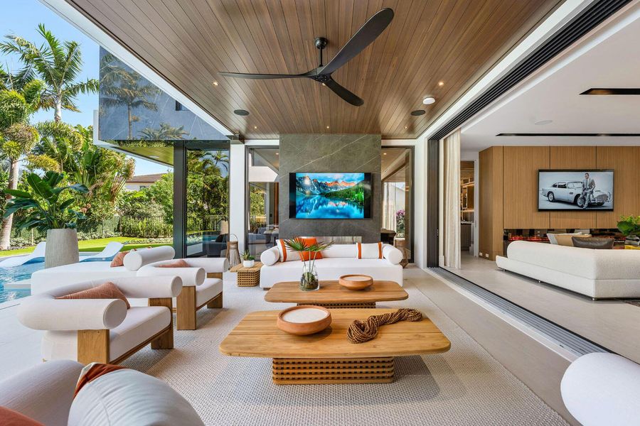 Furnished interior view inside a new home in , Boca Raton (Image 24).