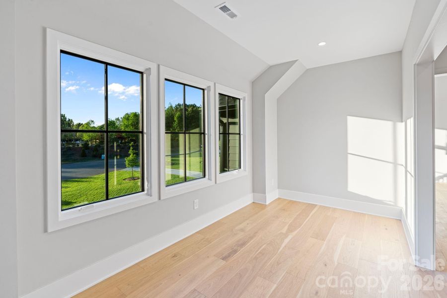 Spacious, unfurnished interior of a new home in Cardinal Crest, Weddington (Image 23). Spacious, unfurnished interior of a new home in Cardinal Crest, Weddington (Image 23).
