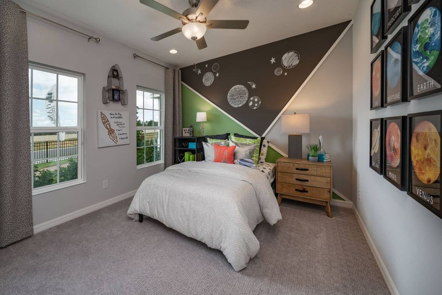 Bedroom 3 | Selby Flex | New Homes in Florida | Landsea Homes