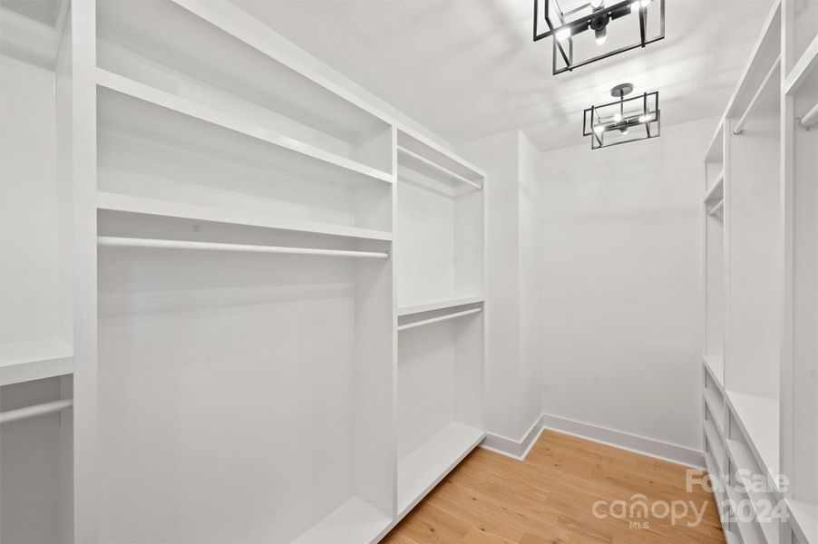 Primary Walk-In Closet