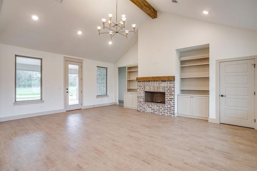 Spacious, unfurnished interior of a new home in , Poolville (Image 31).